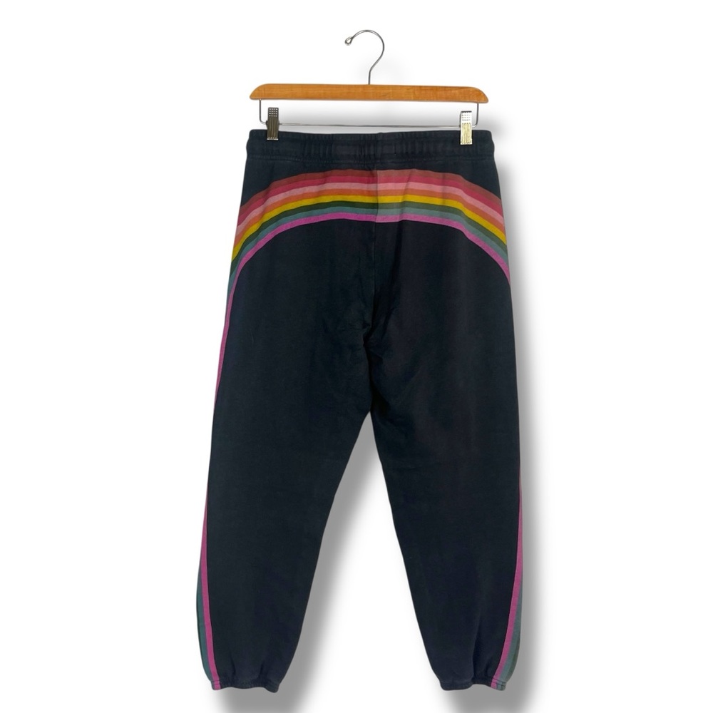 Marine Layer Sweatpants Womens Small  Anytime Rainbow Jogger Drawstring Surf - Picture 8 of 9